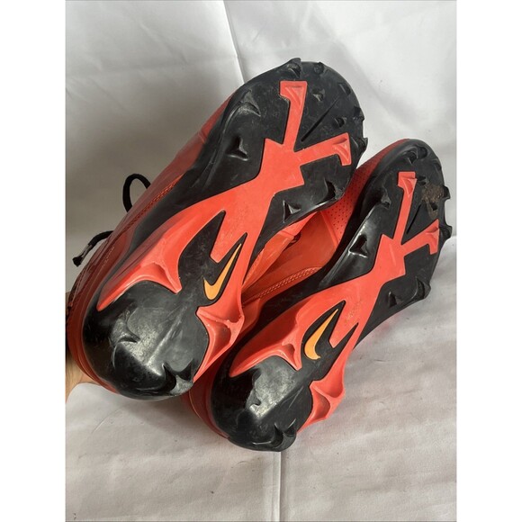 Nike Alpha Menace 4 Pro Picante Red Black Football Cleats | FQ3984-600 Mens Sz 8 - Picture 9 of 14